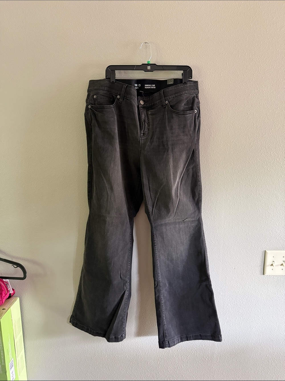 torrid Black Bootcut Jeans 20 TALL